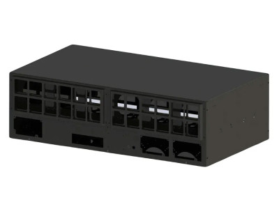 Корпус продувной Cryptone-21/12 (12-15 GPU) 1005х570х300, 6 мест под блок ATX, 12 fan 120/140/150mm