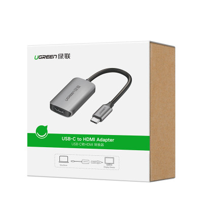 Конвертер USB 3.1m Type C на HDMI CM159 50314 UGREEN