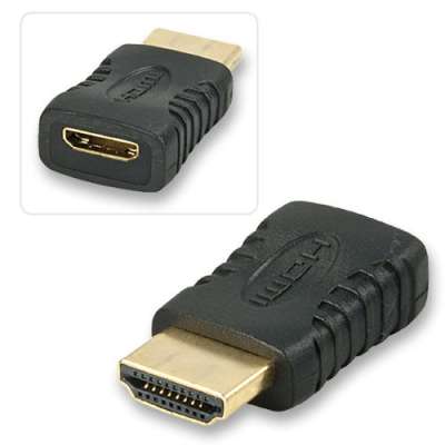 Переходник mini HDMI(f)-HDMI(m)