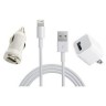 Комплект зарядных устройств 3 в 1 для Apple iPhone 3G / 3Gs / 4