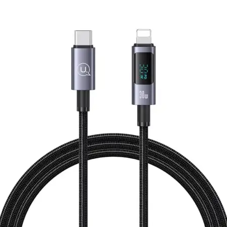 Кабель USB C- Lightning(m) 8-pin, 480Mbps, PD3.0, 30W, 1.2m (SJ672) USAMS