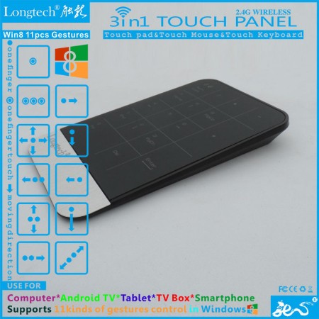 Клавиатура USB TouchPad + KeyPad (Num Lock) + MousePad