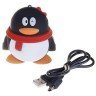 USB хаб, 4 порта в виде Пингвина