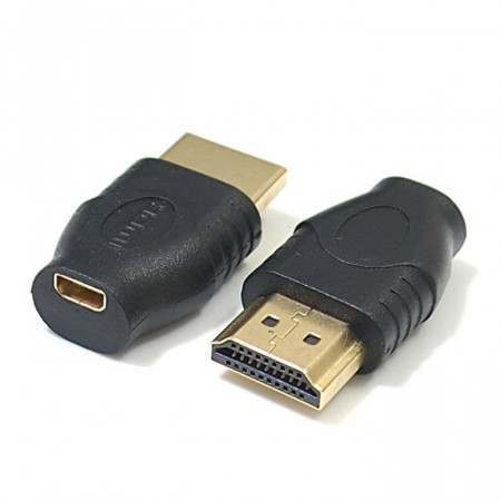 Переходник micro HDMI(f)-HDMI(m)