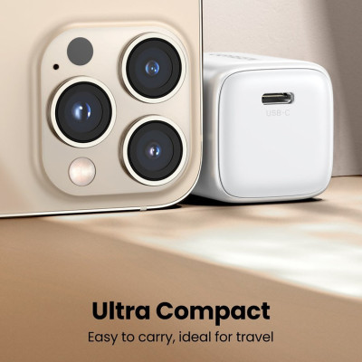 Зарядное устройство на 1xUSB C, 20W, QC4.0/PD3.0, Gan X, X512 UGREEN