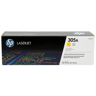Картридж HP CE412A, 305A (yellow) ORIGINAL