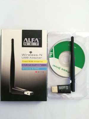 Wi-Fi Беспроводной сетевой адаптер ALFA NET (W113) 150Mbps
