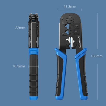 Инструмент для обжима кабеля RJ45/RJ11 UGREEN