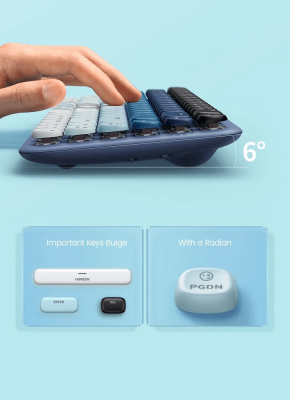 Клавиатура механическая беспроводная KU101 (15226) UGREEN