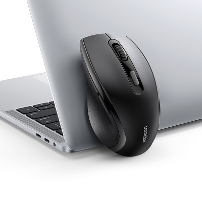 Мышь беспроводная UGREEN M511, 2.4GHz, 1600dpi, Черный (45012)