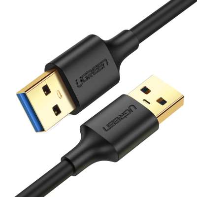 Кабель USB 3.0(m) - USB 3.0(m), round, 0.5m US128 (10369) UGREEN